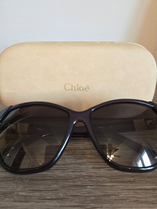 Chloe Black Designer Sunglasses main image 9